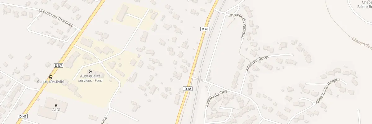 Plan du 596 Av de la Résistance à Vidauban