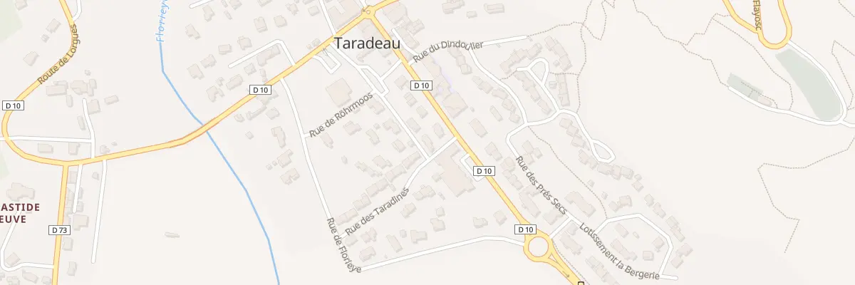 Plan du 5277 L’Ormeau à Taradeau