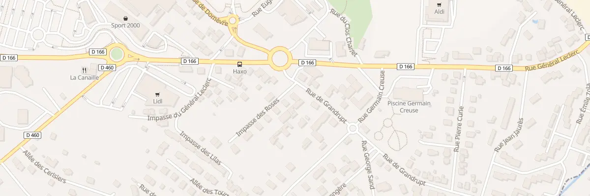 Plan du 10 Rue de Grandrupt à Golbey