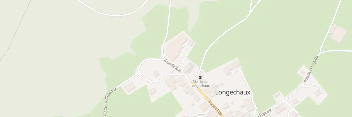 Plan du 24 Rue Grande à Longechaux