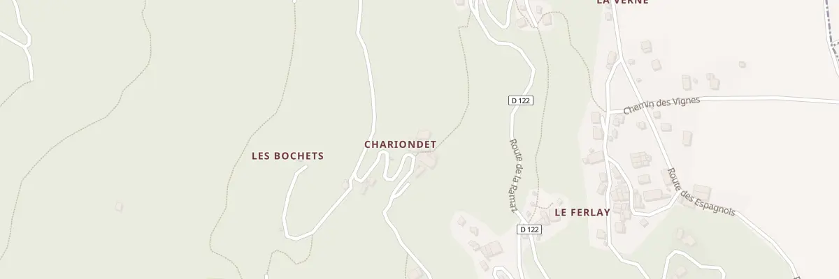 Plan du 5057 Chariondet à Esserts-Blay