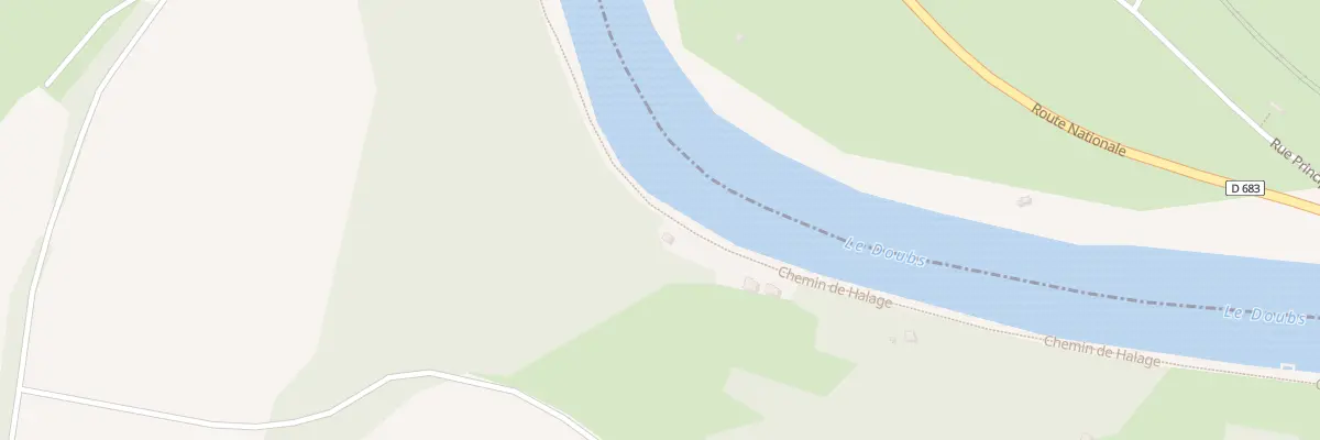 Plan du 5033 Menanche à Hyèvre-Magny