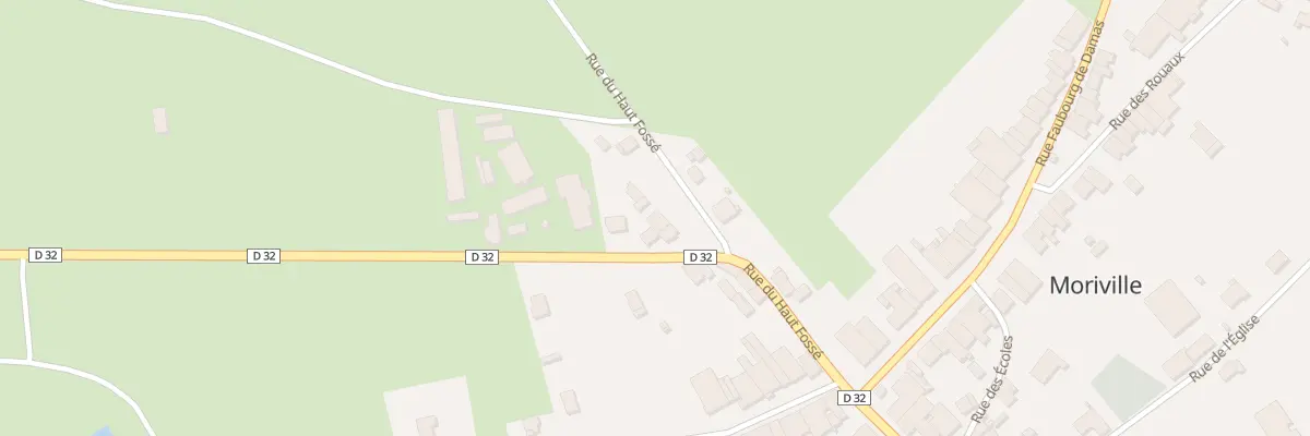 Plan du 9 Rue du Haut Fosse à Moriville