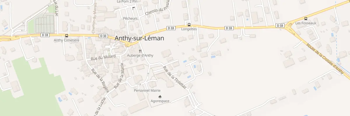 Plan du 21 Rte de la Tiolettaz à Anthy-sur-Léman