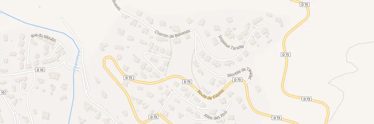 Plan du 773 Rte de Flayosc à Taradeau