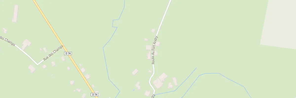 Plan du 8 Rte du Fort Andry à Esboz-Brest