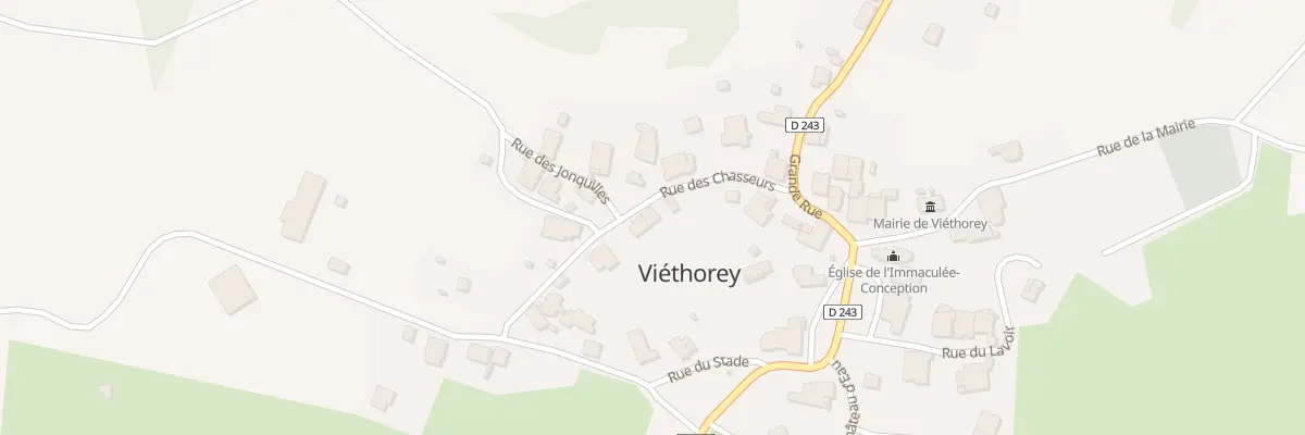 Plan du 6 Rue des Chasseurs à Viéthorey