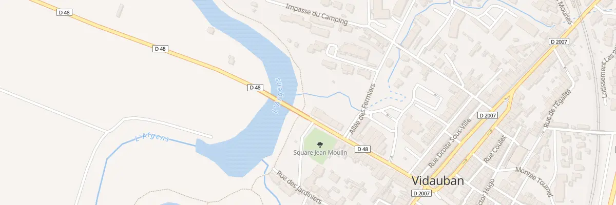 Plan du 42 Av Maximin Martin à Vidauban