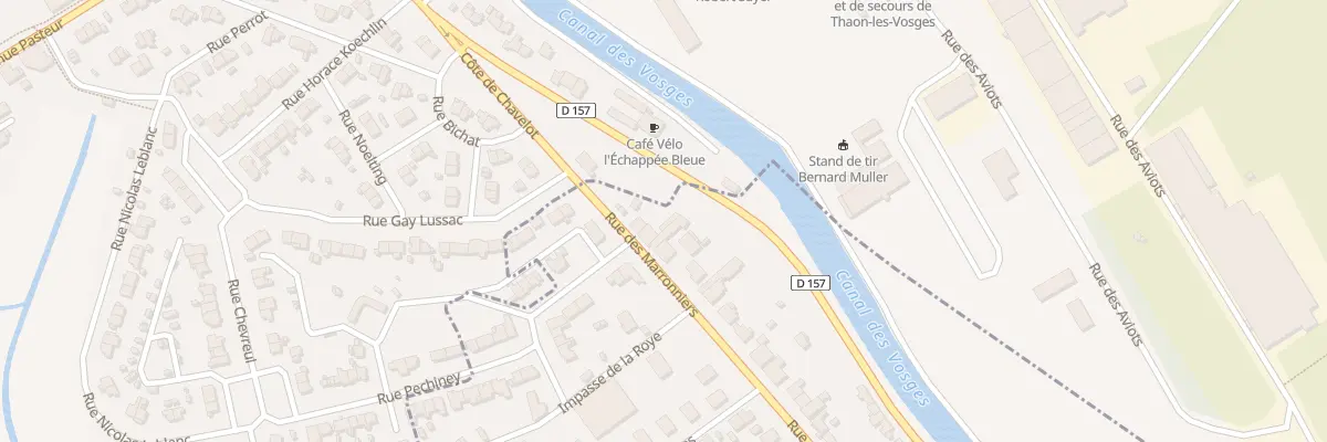 Plan du 3 Rue des Marronniers à Chavelot