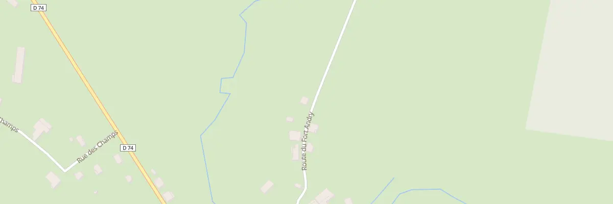 Plan du 10 Rte du Fort Andry à Esboz-Brest