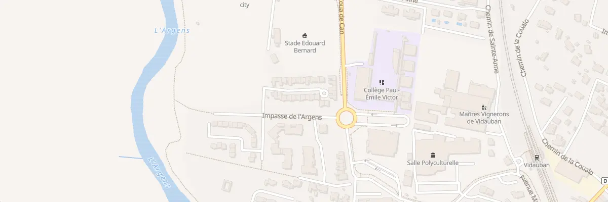 Plan du 62 Imp des Jasmins à Vidauban