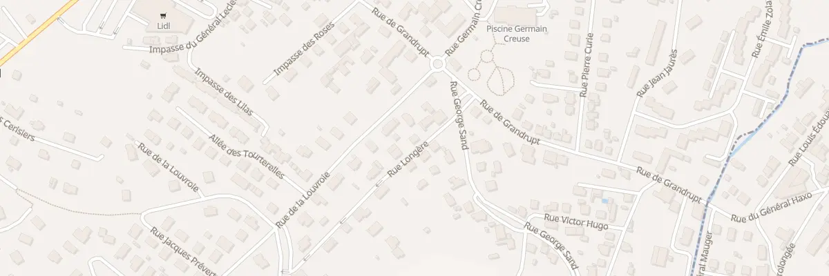Plan du 2 Rue Longère à Golbey