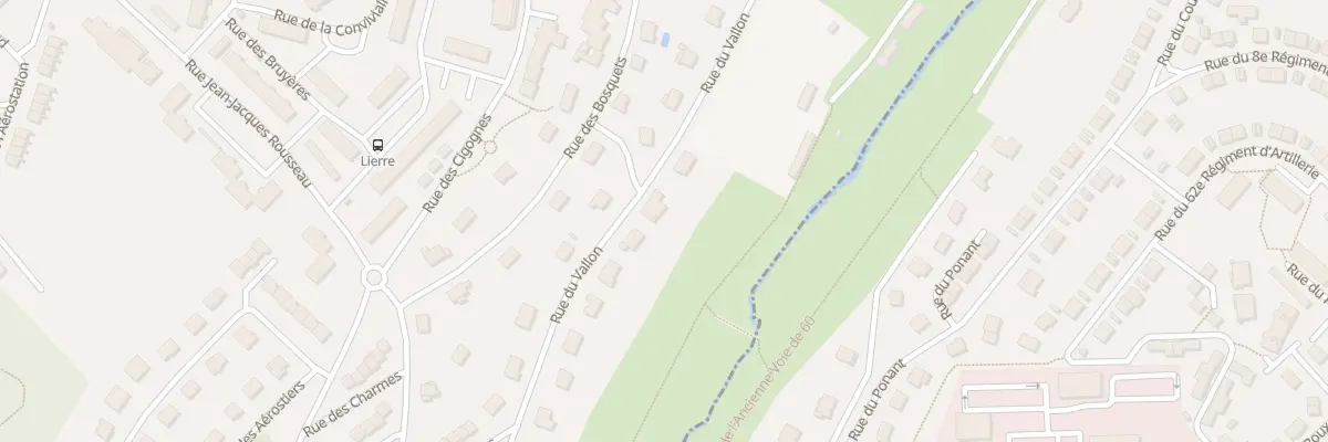 Plan du 5 Rue du Vallon à Golbey