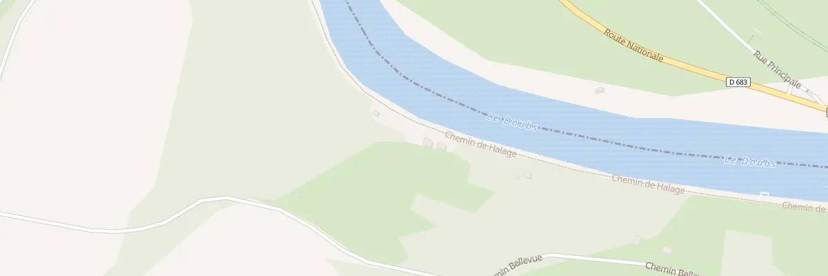Plan du 5032 Menanche à Hyèvre-Magny