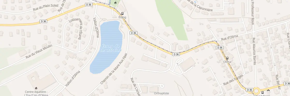Plan du 33 Rue des Forges à Chantraine