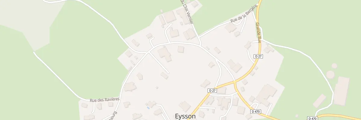 Plan du 5 Rue de Creuse à Eysson