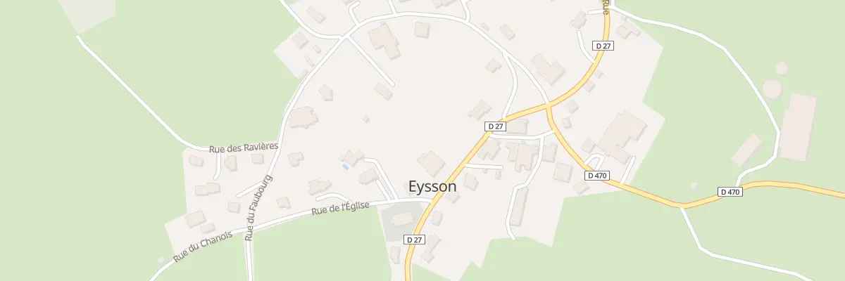 Plan du 5 Grande Rue à Eysson