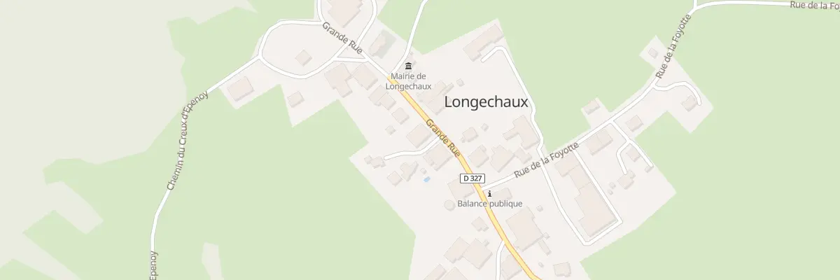 Plan du 11 Rue Grande à Longechaux