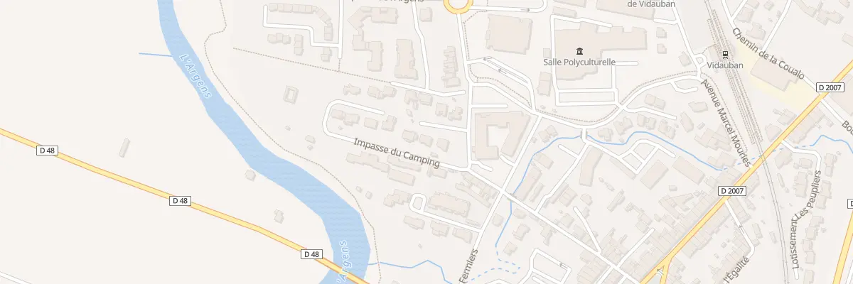 Plan du 6 Lot la Cerisaie à Vidauban