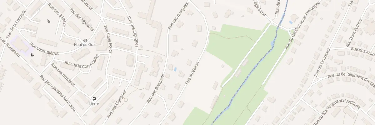 Plan du 8 Rue du Vallon à Golbey