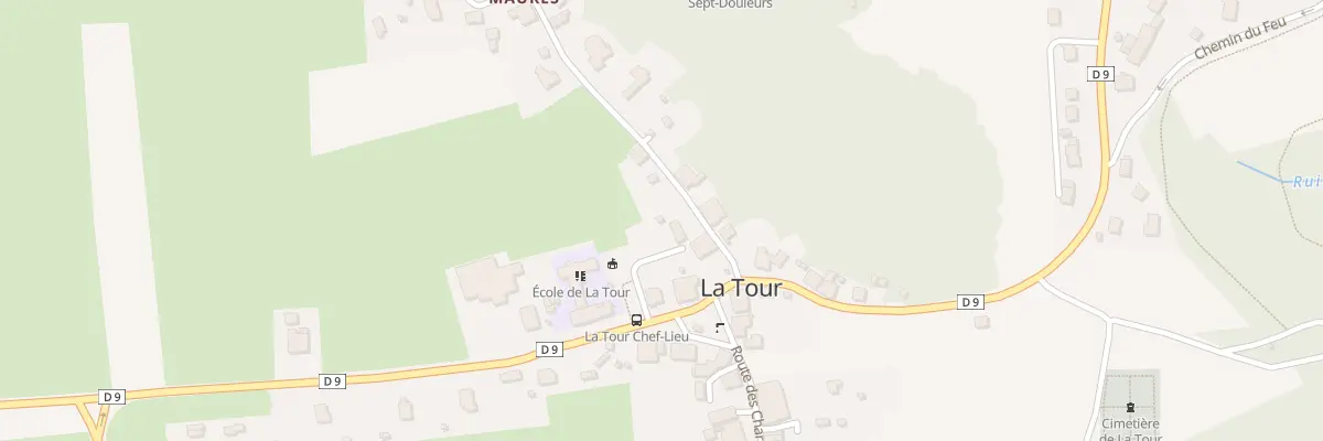 Plan du 5227 La Tour à La Tour