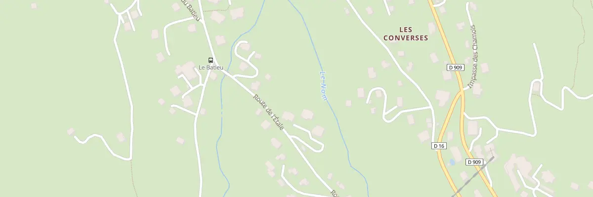 Plan du 2375 Rte de l’Etale à La Clusaz