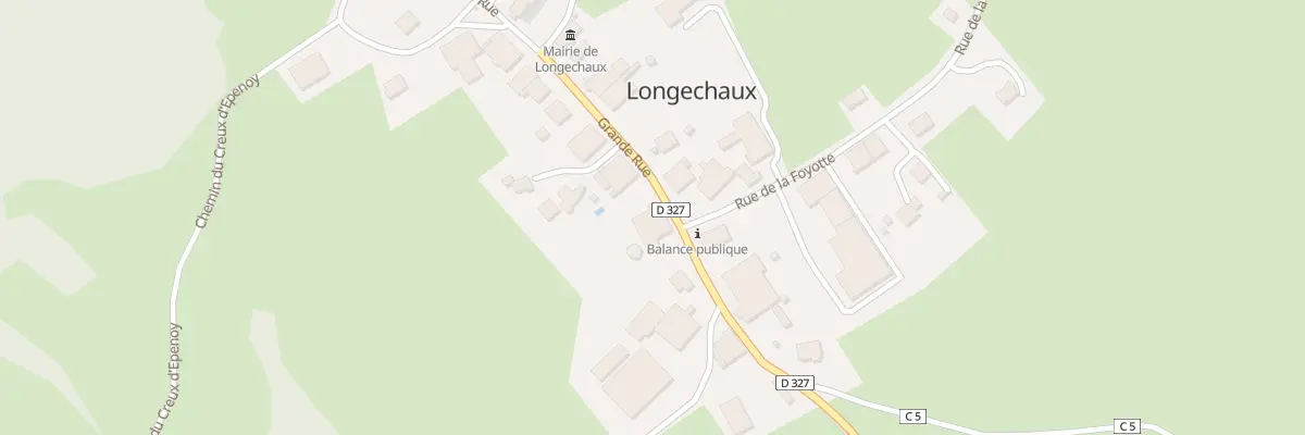 Plan du 7 Rue Grande à Longechaux