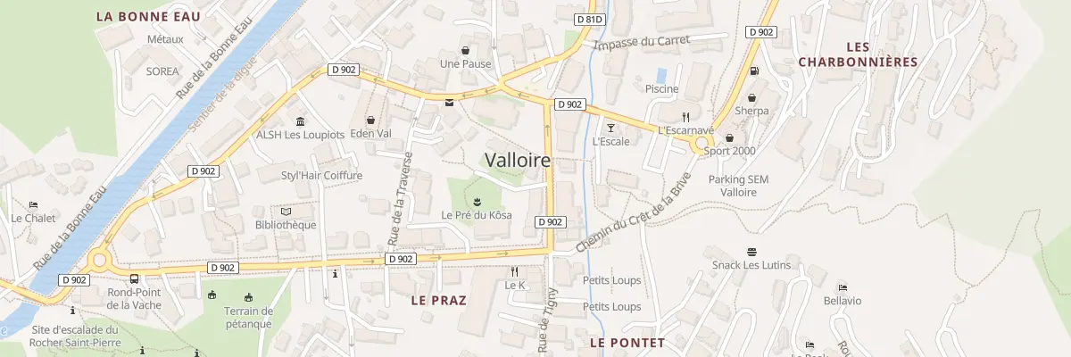 Plan du 5245 Chef Lieu à Valloire