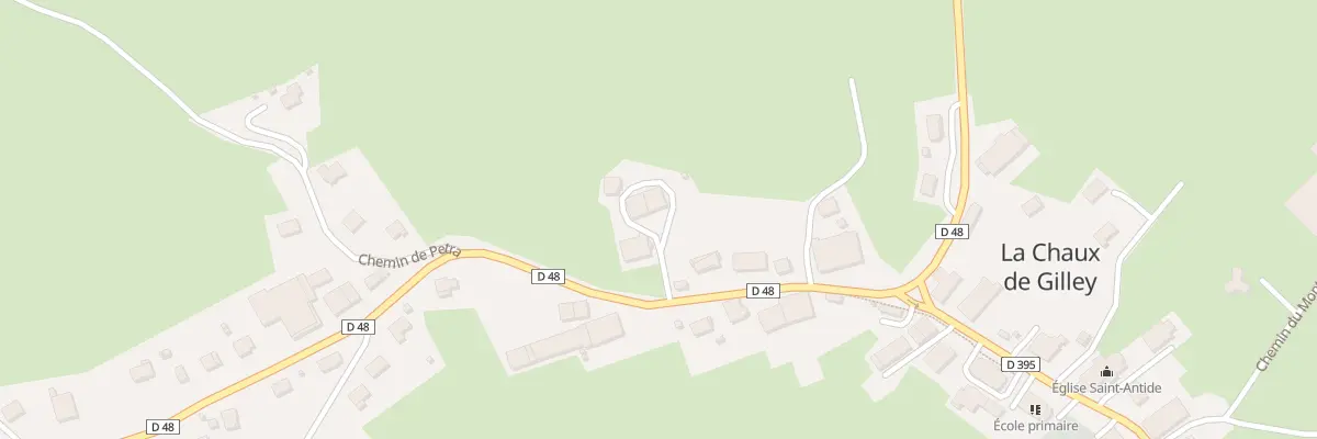 Plan du 5 La Vie à La Chaux