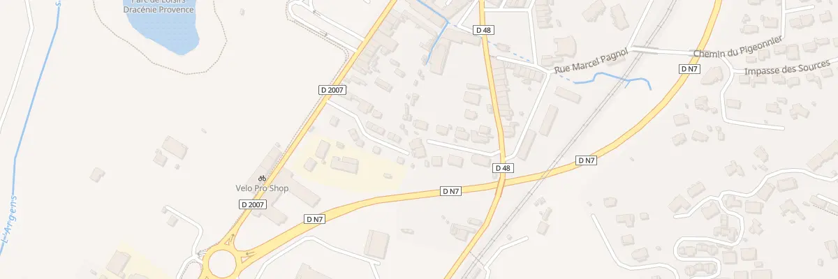 Plan du 88 Imp des Magnans à Vidauban