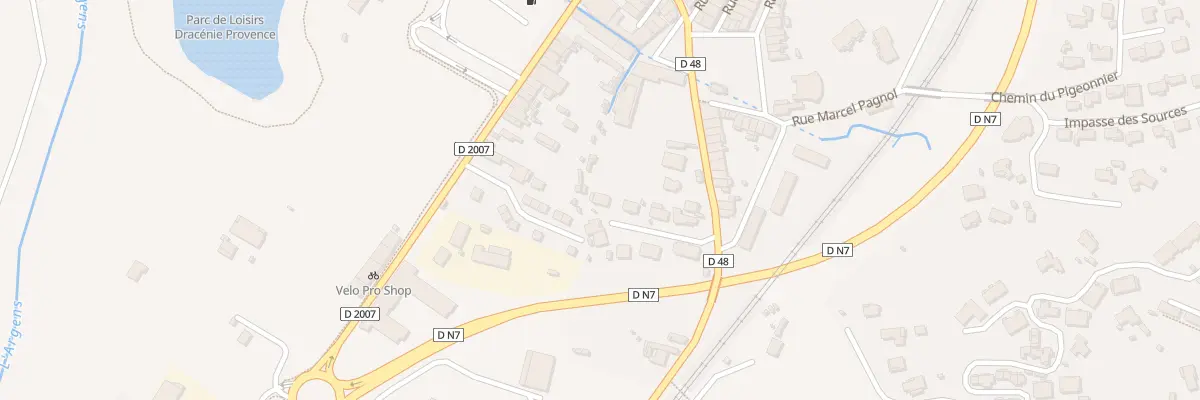 Plan du 84 Imp des Magnans à Vidauban