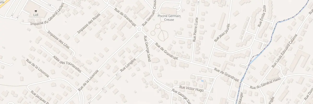 Plan du 34 Rue de Grandrupt à Golbey