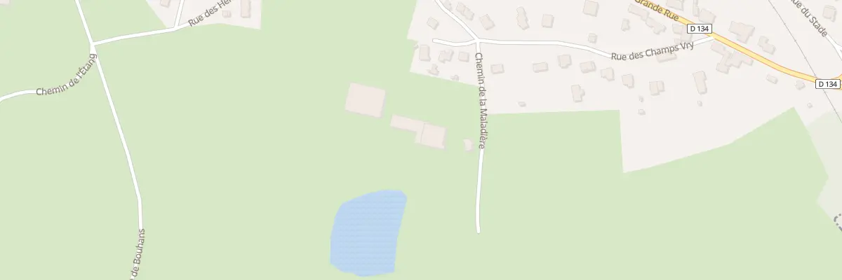 Plan du 4B Chem de la Maladière à Quers