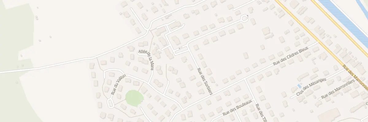 Plan du 9 Rue des Sorbiers à Chavelot