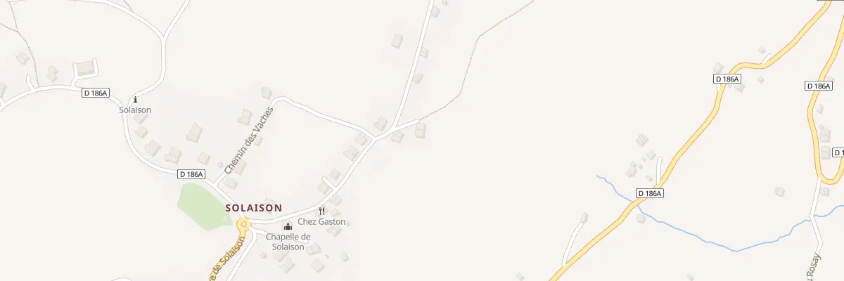 Plan du 5240 Les Rasses à Brizon
