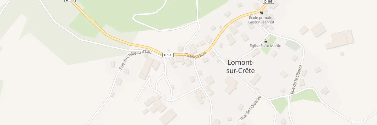 Plan du 2 Rue des Acacias à Lomont-sur-Crête