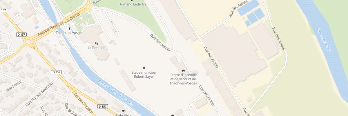 Plan du 52 Rue des Aviots à Thaon-les-Vosges