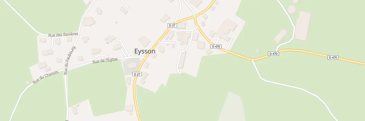 Plan du 2 Rue de la Fontaine à Eysson