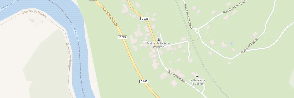 Plan du 3 Pl du Coinot à Hyèvre-Paroisse