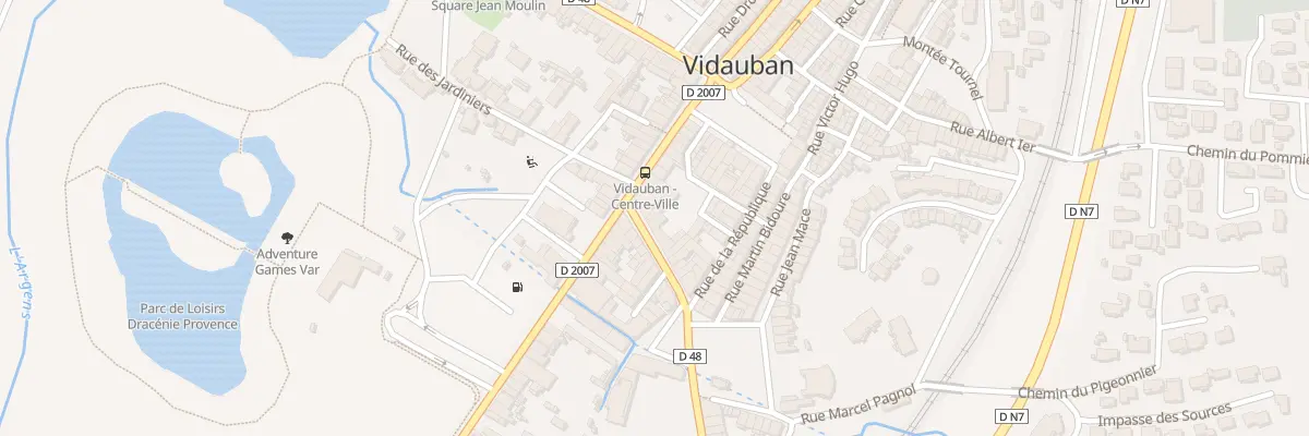 Plan du 5 Av Charles Pellegrin à Vidauban