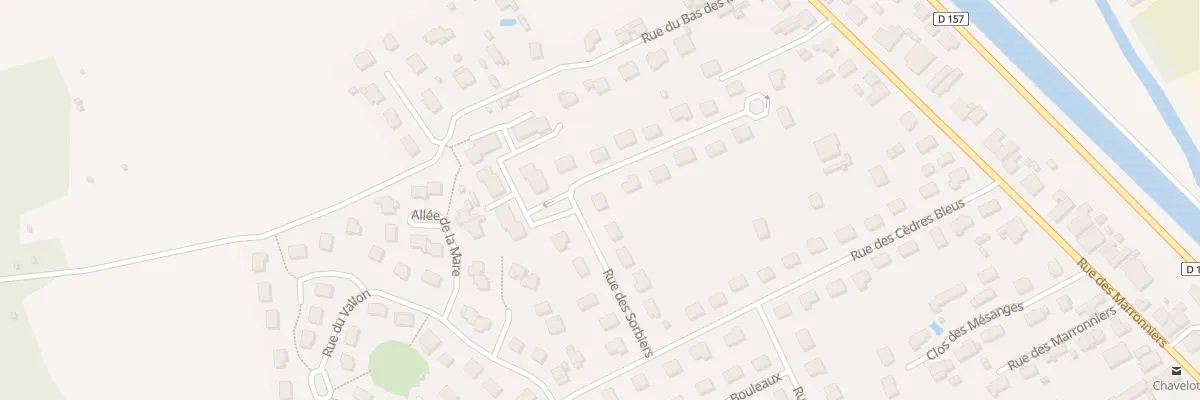 Plan du 10 Rue des Sorbiers à Chavelot