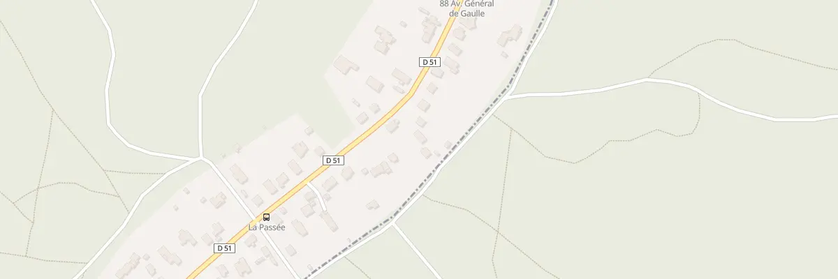 Plan du 115 Rue du Général de Gaulle à Chantraine