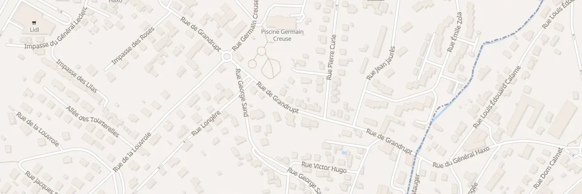 Plan du 17 Rue de Grandrupt à Golbey