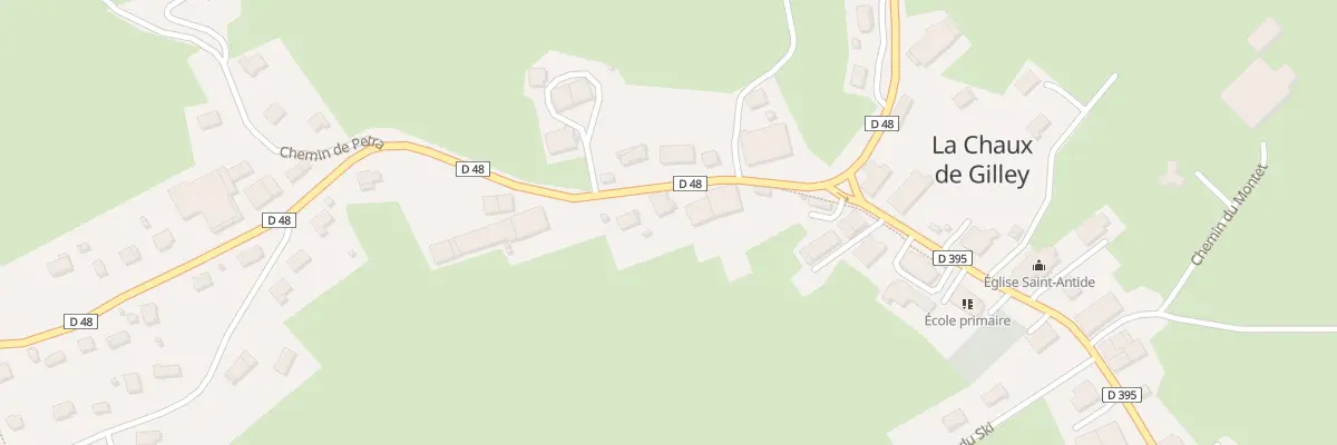 Plan du 5 Rte de Bugny à La Chaux