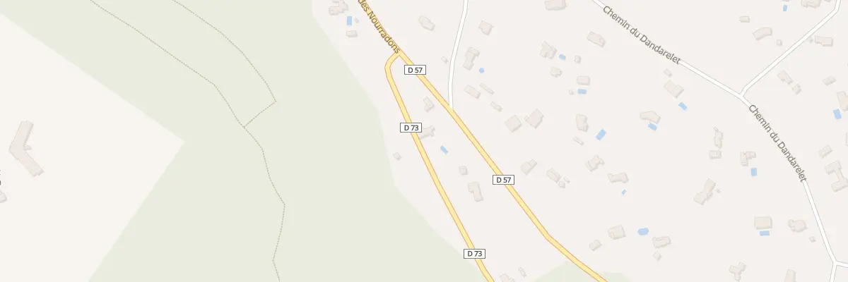 Plan du 155 Rte de Taradeau à Draguignan