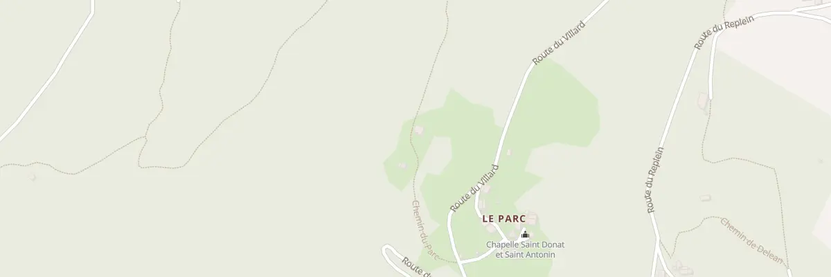 Plan du 157 Che du Parc à Saint-Paul-sur-Isère