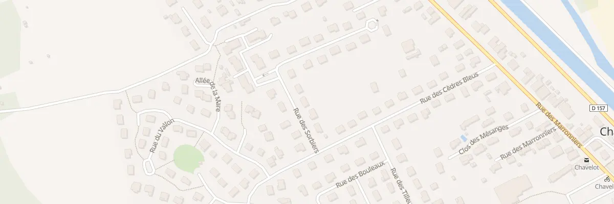 Plan du 6 Rue des Sorbiers à Chavelot