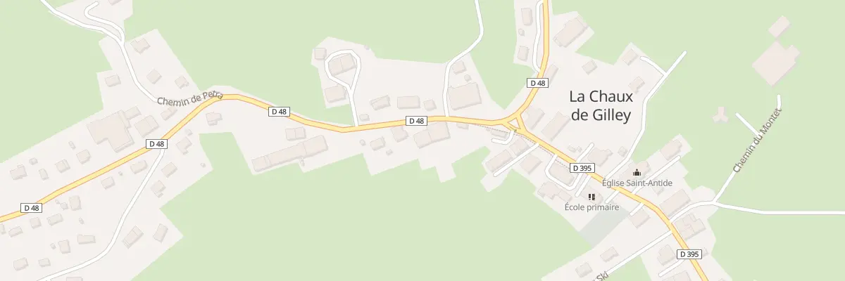 Plan du 3 Rte de Bugny à La Chaux