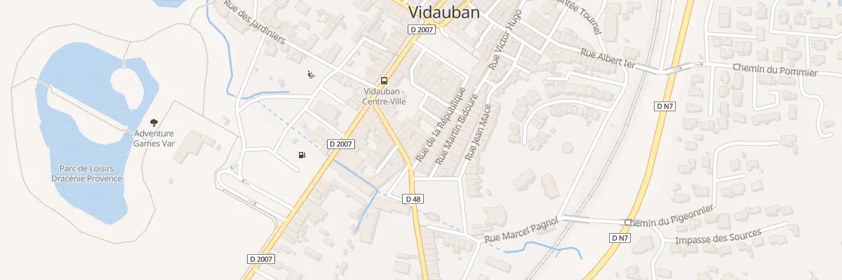 Plan du 18 Rue de la République à Vidauban