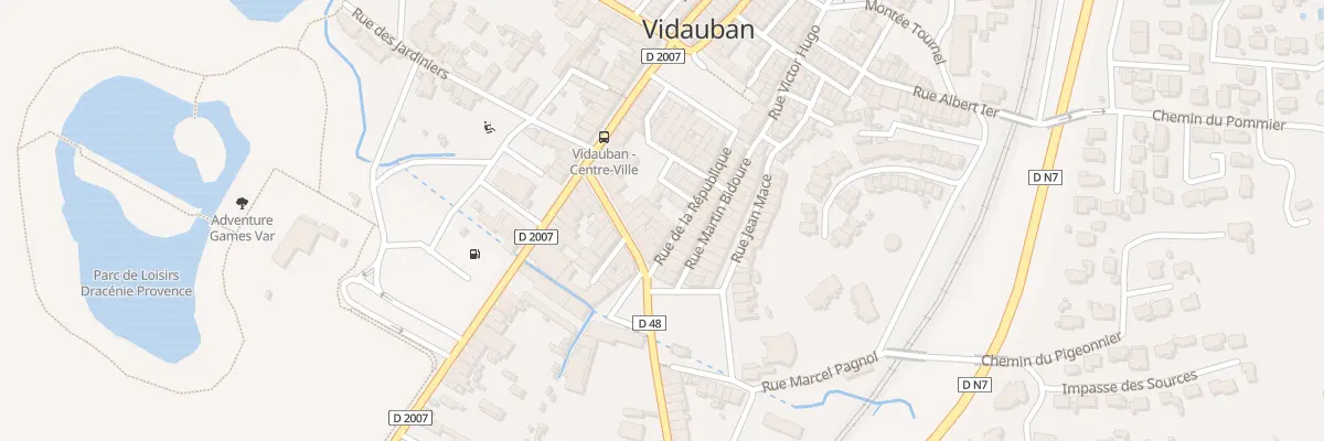 Plan du 16 Rue de la République à Vidauban